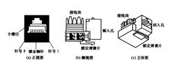 RJ45結(jié)構(gòu)圖高清圖片