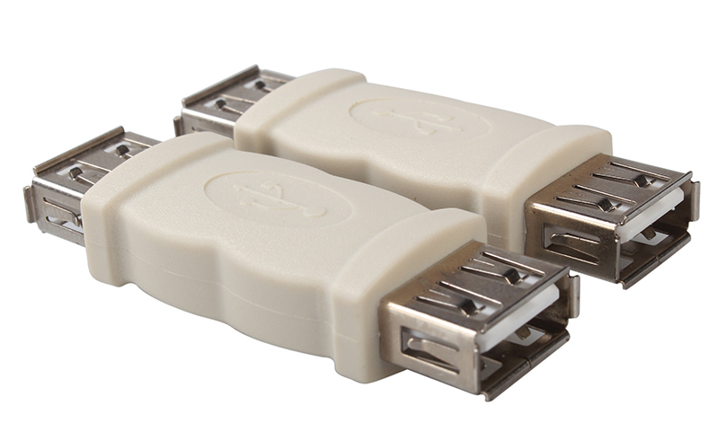 USB 2.0母轉(zhuǎn)母轉(zhuǎn)接頭對接延長連接器